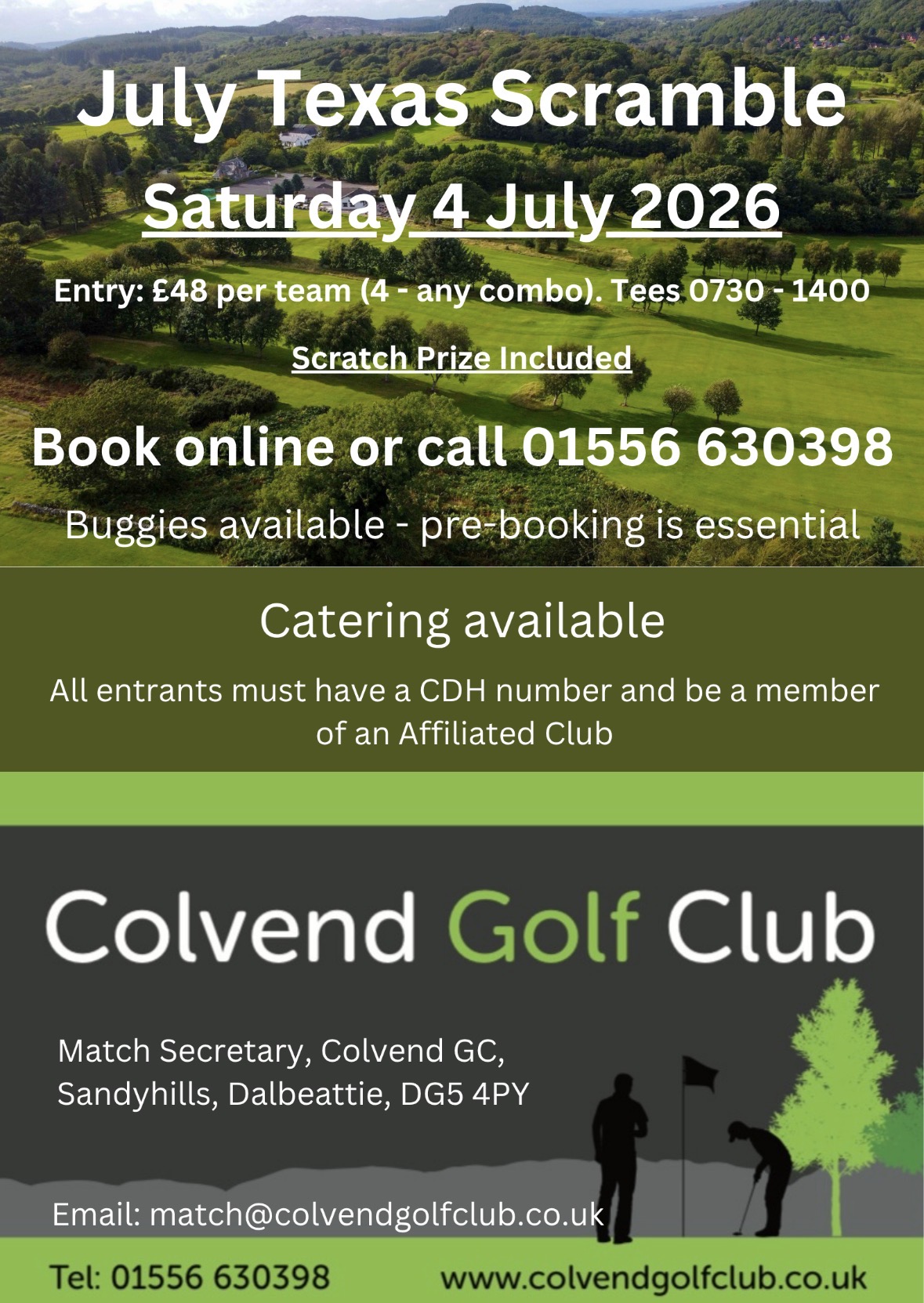 July scramble 2026 new